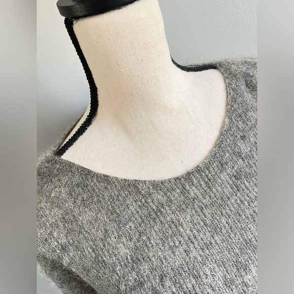 Helmut Lang color block super soft sweater side slits - Picture 11 of 12